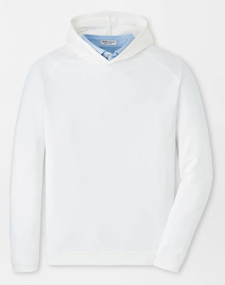 PETER MILLAR Pine Performance Golf Hoodie - Men's - White
