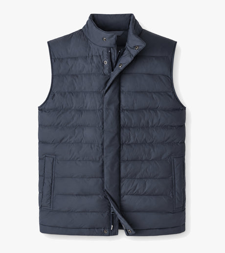 Peter Millar Pursuit Quilted Gilet in Providence Bay - front product view