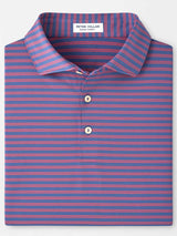 PETER MILLAR Rawlins Performance Jersey Polo Shirt - Men's Classic Fit - Bali Blue