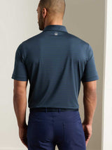 PETER MILLAR Rawlins Performance Jersey Polo Shirt - Men's Classic Fit - Navy