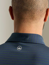 PETER MILLAR Rawlins Performance Jersey Polo Shirt - Men's Classic Fit - Navy