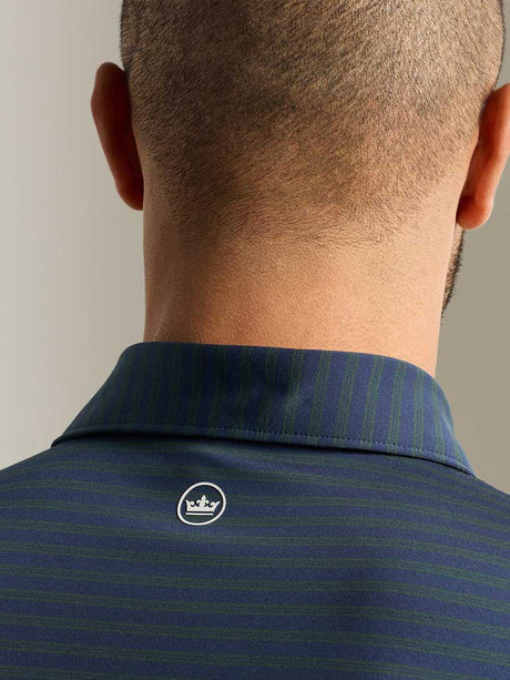 PETER MILLAR Rawlins Performance Jersey Polo Shirt - Men's Classic Fit - Navy