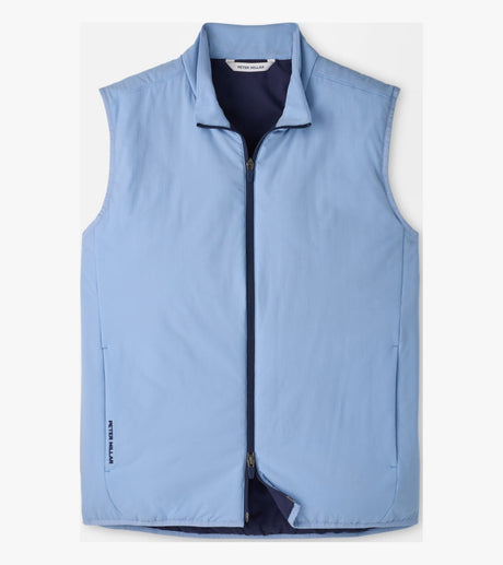 Peter Millar Ridge Gilet in Lakeside - front product view