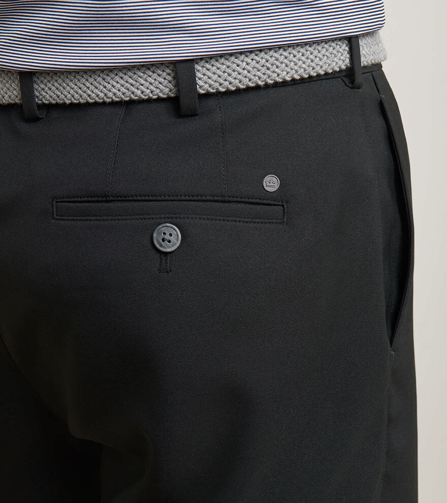 PETER MILLAR Salem Performance Shorts - Men's Classic Fit - Black