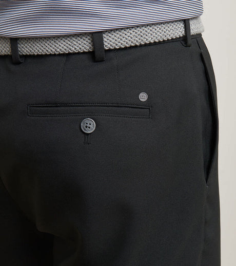 PETER MILLAR Salem Performance Shorts - Men's Classic Fit - Black