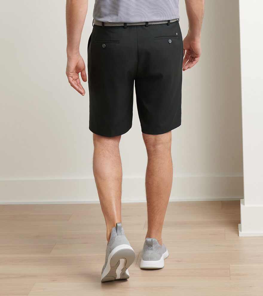 PETER MILLAR Salem Performance Shorts - Men's Classic Fit - Black