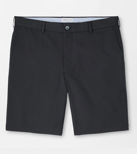 Peter Millar Salem Performance Shorts - Men's Classic Fit - Black - front product view