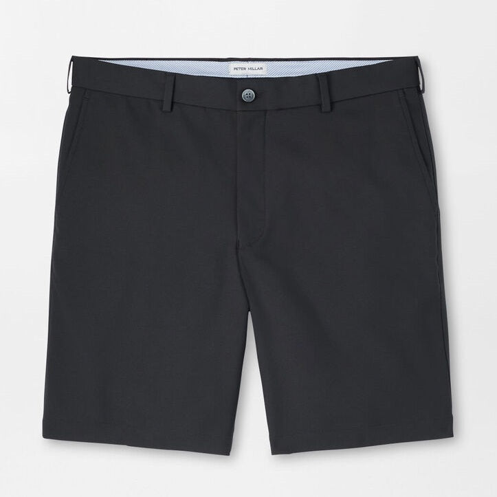 PETER MILLAR Salem Performance Shorts - Men's Classic Fit - Black