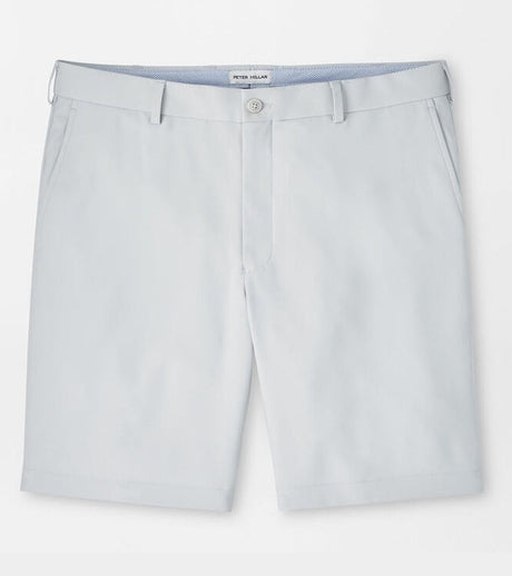 Peter Millar Salem Performance Shorts - Men's Classic Fit - British Grey - front product view