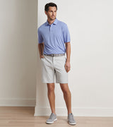 PETER MILLAR Salem Performance Shorts - Men's Classic Fit - British Grey