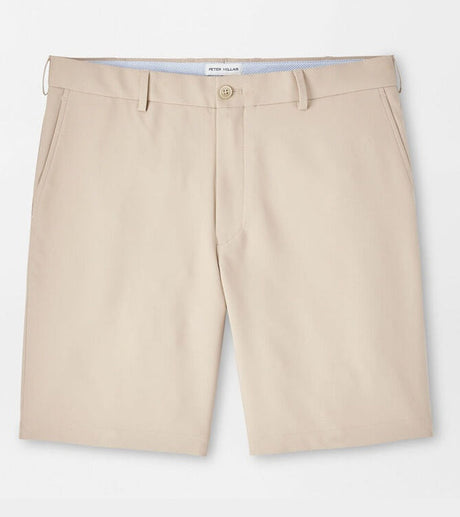Peter Millar Salem Performance Shorts - Men's Classic Fit - Khaki - front product view