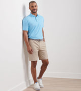 PETER MILLAR Salem Performance Shorts - Men's Classic Fit - Khaki