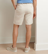 PETER MILLAR Salem Performance Shorts - Men's Classic Fit - Stone