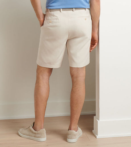 PETER MILLAR Salem Performance Shorts - Men's Classic Fit - Stone