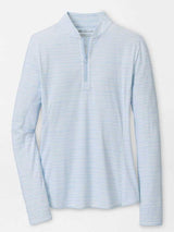 PETER MILLAR Shadebreak Lightweight Sunshirt - Womens - Blue Brisk