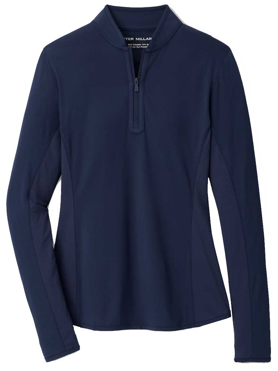 PETER MILLAR Shadebreak Lightweight Sunshirt - Womens - Navy