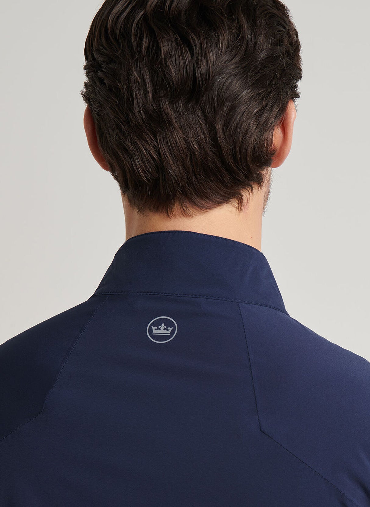 PETER MILLAR Shield Half-Zip Waterproof Rain Shell – Men’s – Navy