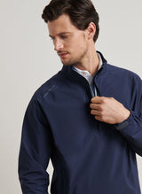PETER MILLAR Shield Half-Zip Waterproof Rain Shell – Men’s – Navy