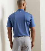 PETER MILLAR Solid Performance Jersey Polo Shirt - Men's Classic Fit - Bali Blue