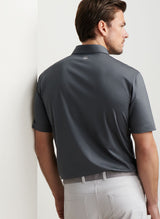 PETER MILLAR Solid Performance Jersey Polo Shirt - Men's Classic Fit - Iron
