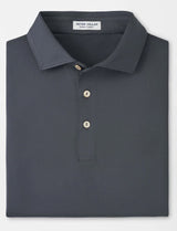 PETER MILLAR Solid Performance Jersey Polo Shirt - Men's Classic Fit - Iron