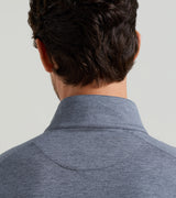 PETER MILLAR Stealth Performance Quarter Zip Sweater - Mens - Steel