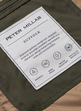 PETER MILLAR Suffolk Quilted Coat - Men's Classic Fit - Dark Olive
