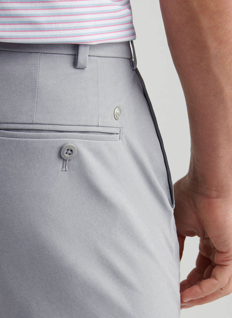PETER MILLAR Surge Performance Trousers – Men’s Technical Four-Way Stretch – Gale Grey