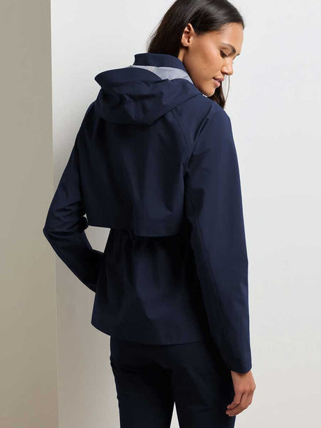 PETER MILLAR Surrey Waterproof Rain Jacket - Womens - Navy