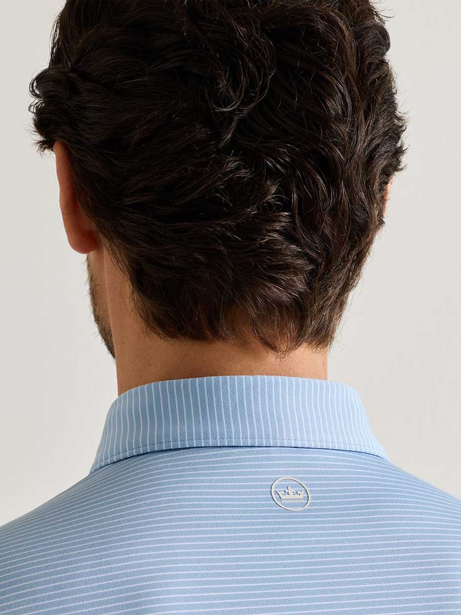 PETER MILLAR Wade Performance Jersey Polo Shirt - Men's Classic Fit - Lakeside