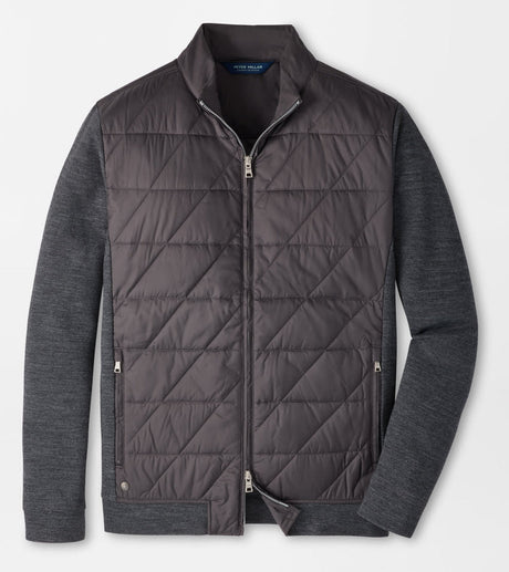 Peter Millar Walker Hybrid Jacket in Iridium - front product view