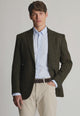HARRIS TWEED Glencoe Tailored Fit Jacket - Mens - Green