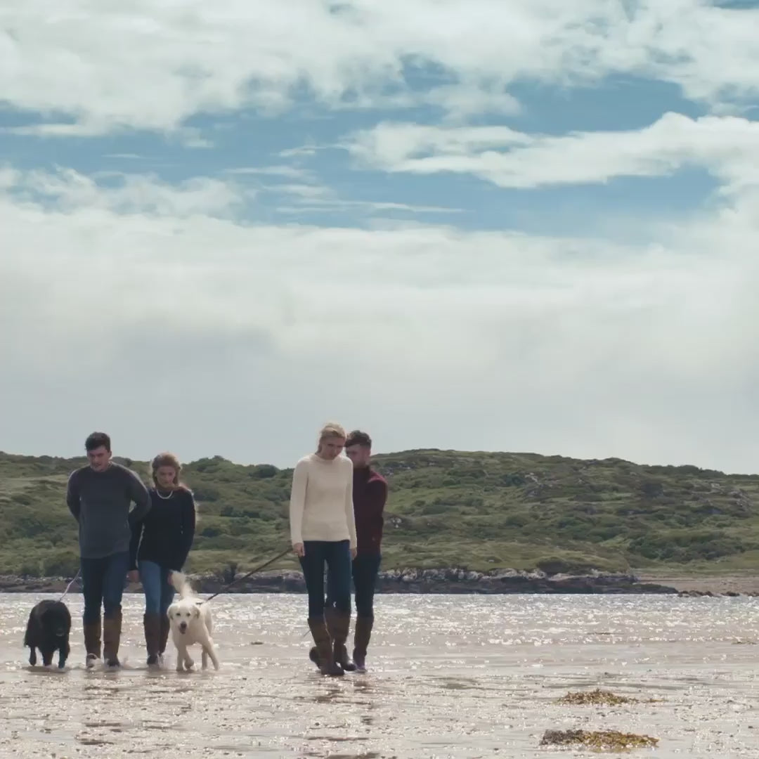DUBARRY Galway Waterproof Leather Country Boots - Walnut