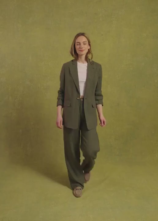 DUBARRY Kelby Women’s Linen Trousers - Khaki