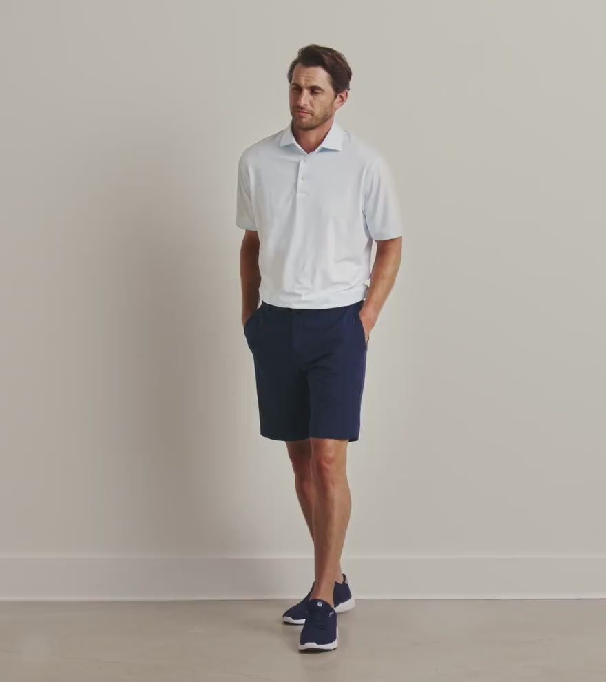 PETER MILLAR Salem Performance Shorts - Men's Classic Fit - Navy