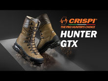 Load and play video in Gallery viewer, CRISPI Hunter GTX Boots - Mens Gore-Tex Hunting Boots - Forest

