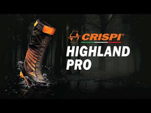 Load and play video in Gallery viewer, CRISPI Highland HP Boots - Mens Waterproof Hunting Boots - Olive

