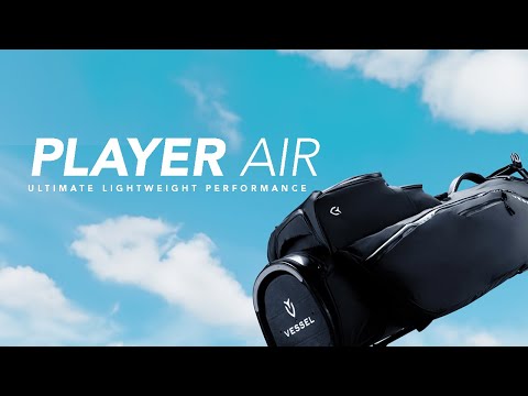 VESSEL Player Air Stand Golf Bag Video