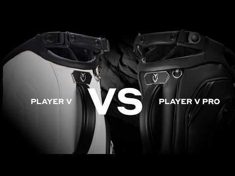 VESSEL Player V Stand Golf Bag V VESSEL Player V Pro Stand Golf Bag Video