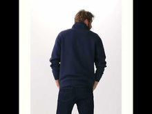 Load and play video in Gallery viewer, RM WILLIAMS Mulyungarie Quarter Zip Fleece - Men&#39;s - Navy
