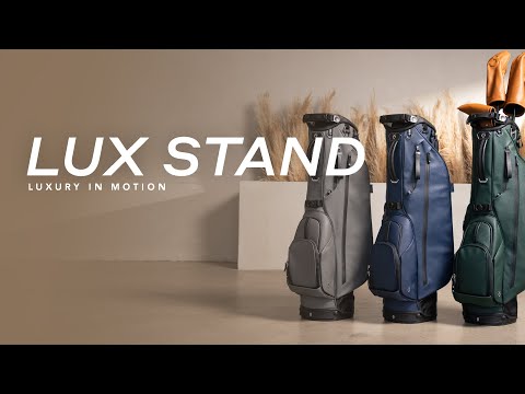 VESSEL Lux Stand Golf Bag Video