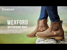 Load and play video in Gallery viewer, ARIAT Wexford H2O Waterproof Boots - Womens - Dark Brown
