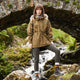 RIDGELINE Womens Monsoon Nordic Smock - Teak