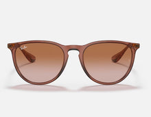 Load image into Gallery viewer, RAY-BAN Sunglasses Erika Classic - Transparent Light Brown - Gradient Brown Lens

