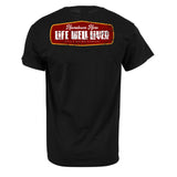 Retro Logo Hometown Hero T-Shirt artwork