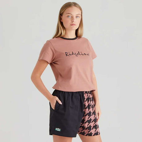 RIDGELINE Backslider Shorts - Black Print