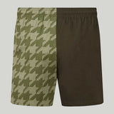 RIDGELINE Backslider Shorts - Deep Forest Print