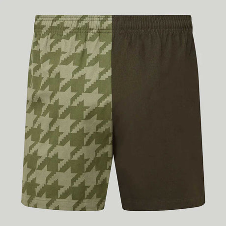 RIDGELINE Backslider Shorts - Deep Forest Print