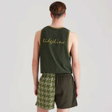 RIDGELINE Backslider Shorts - Deep Forest Print