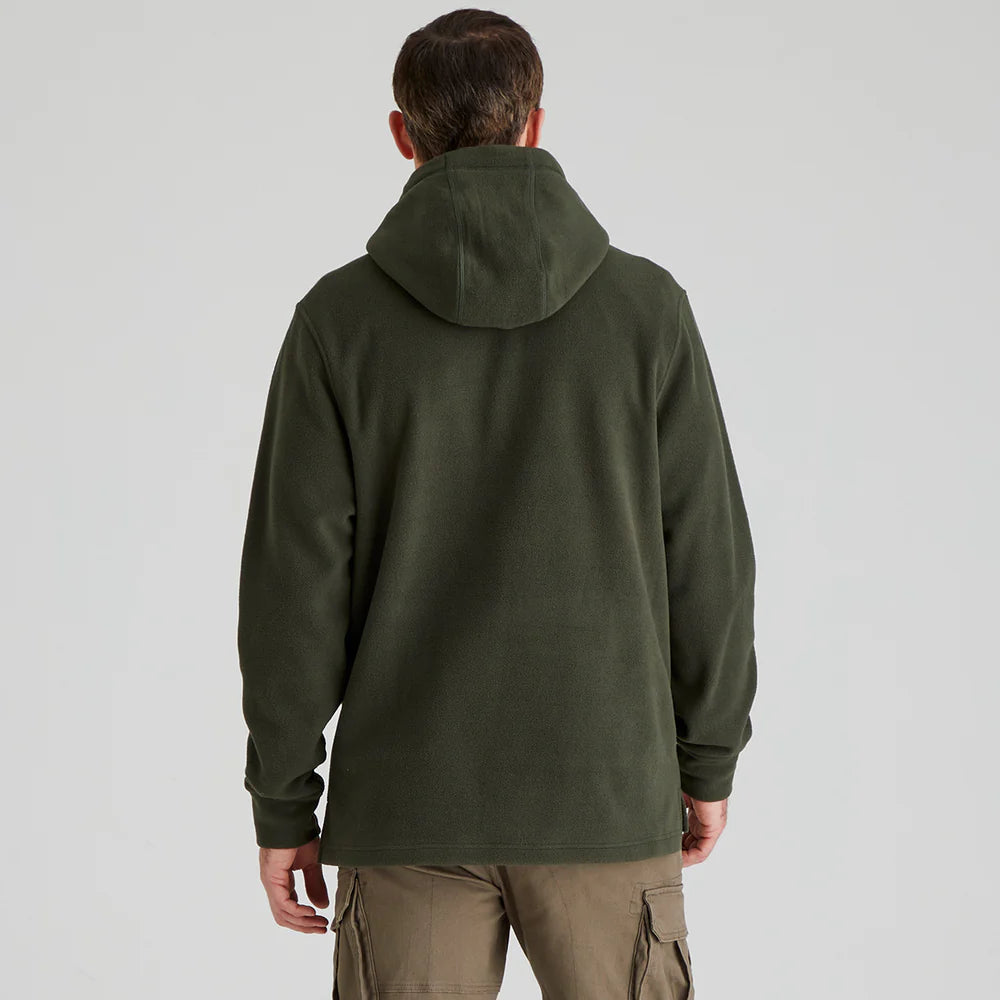 RIDGELINE Ballistic Fleece Hoodie - Mens - Deep Forest